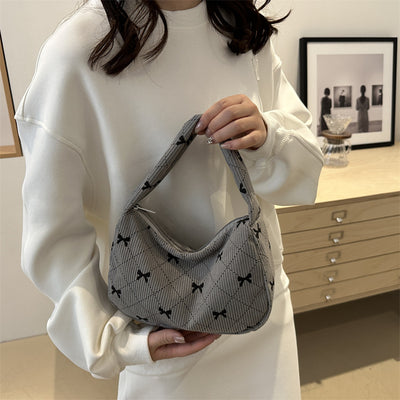 Corduroy Fashion Hand Cloth Suitcase Women